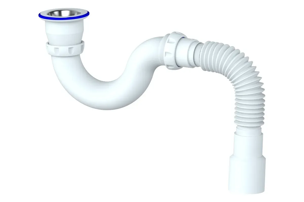 Сифон для поддона с гофрой 40/50, прямоточный Unicorn G32